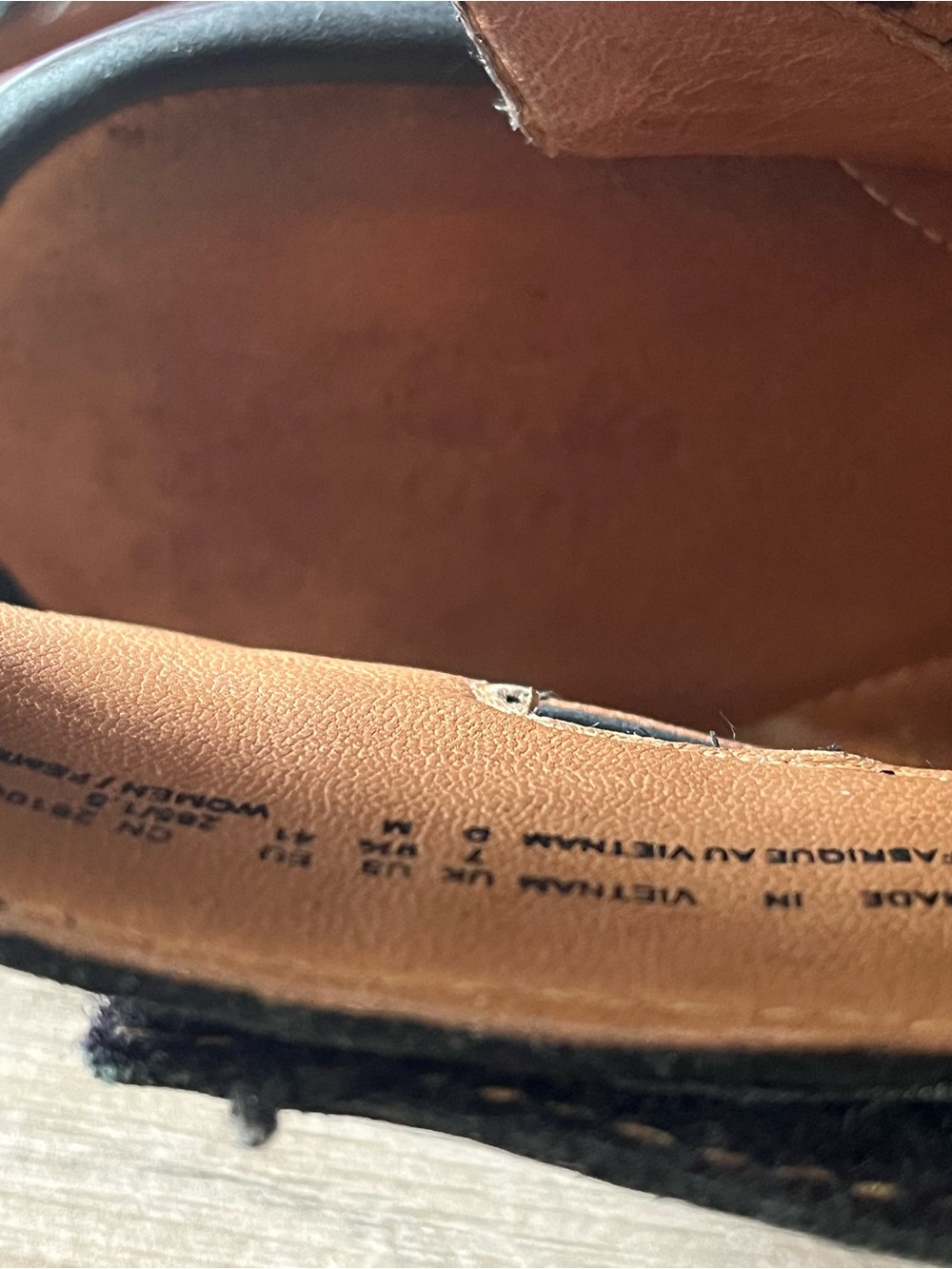 Clarks Black Suede Reedly Salene Wedge Open Toe Sandal with Ankle Strap Size 9.5 - Picture 4 of 11